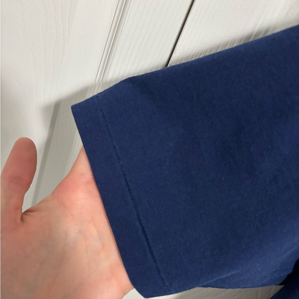 Vintage 80s NAVY shirt - Picture 4 of 4
